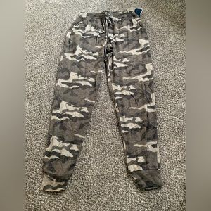 Camo jogger pants